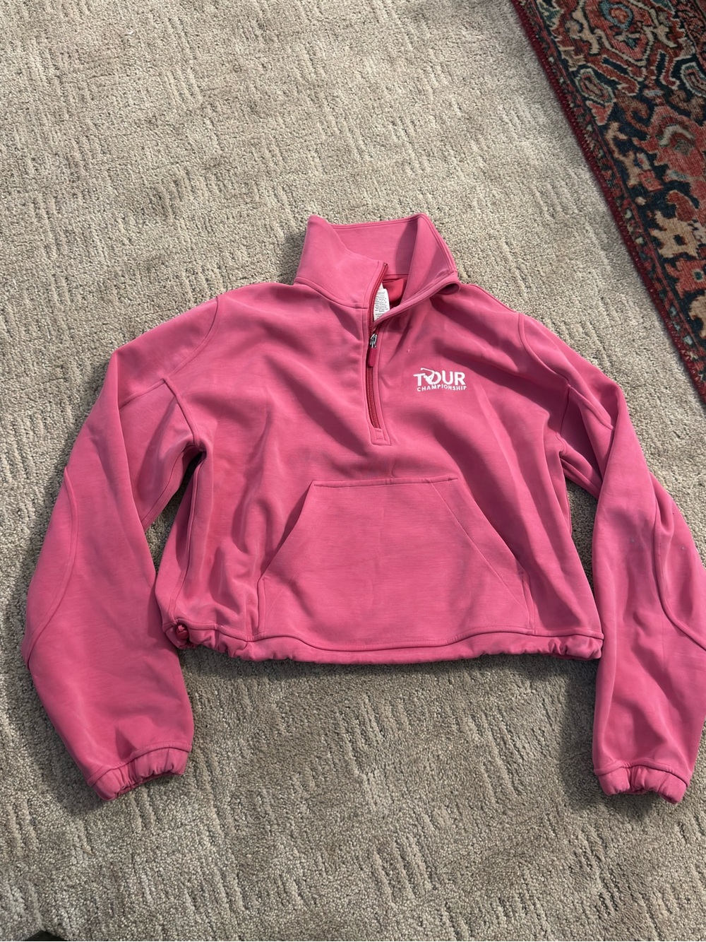 lululemon athletica Pink Half-Zip Pullover